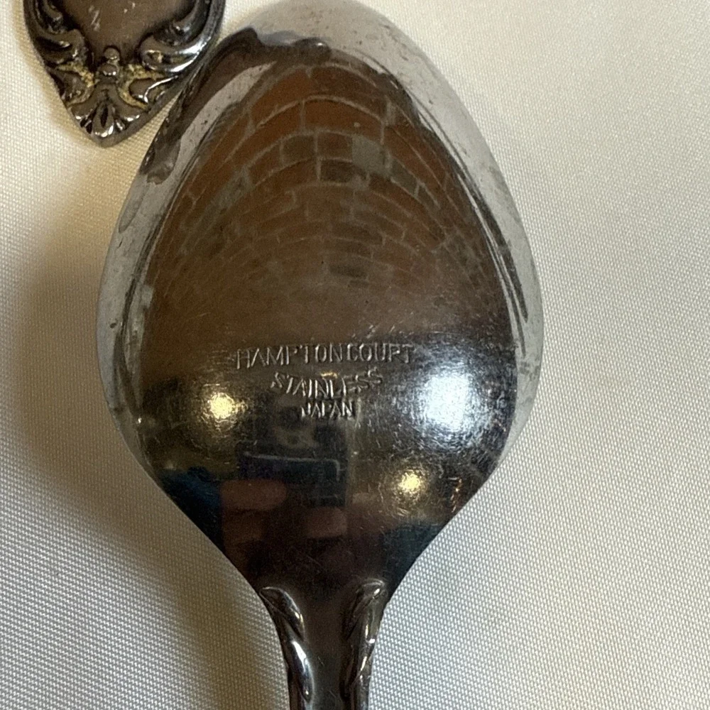 Hampton Court Stainless Japan Flatware Forks Spoon Lot of‎ 8